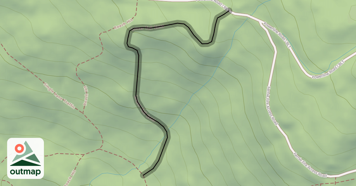 Map of Lower Tall Cans