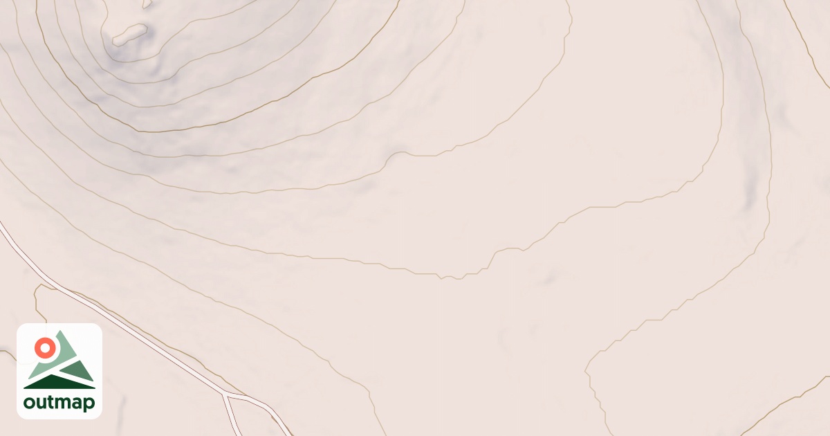Map of BUTTES SPUR TOO