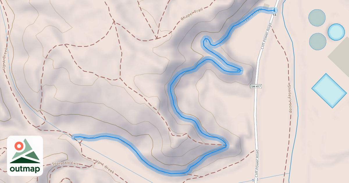 Map of Seppi's Trail