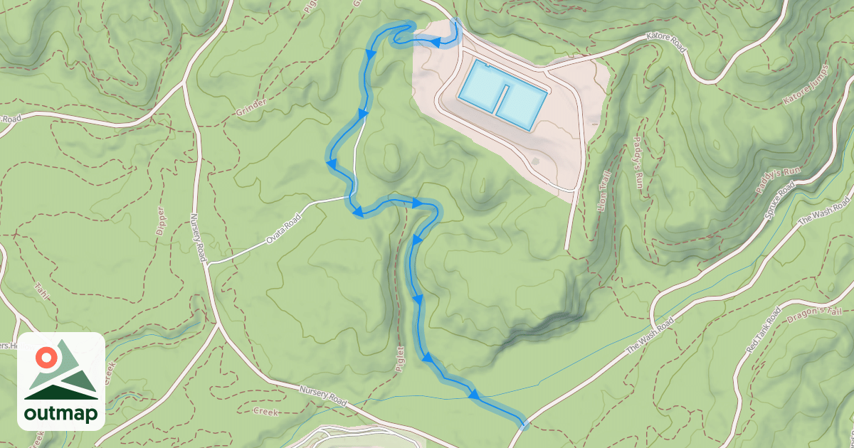 Map of Pig Track