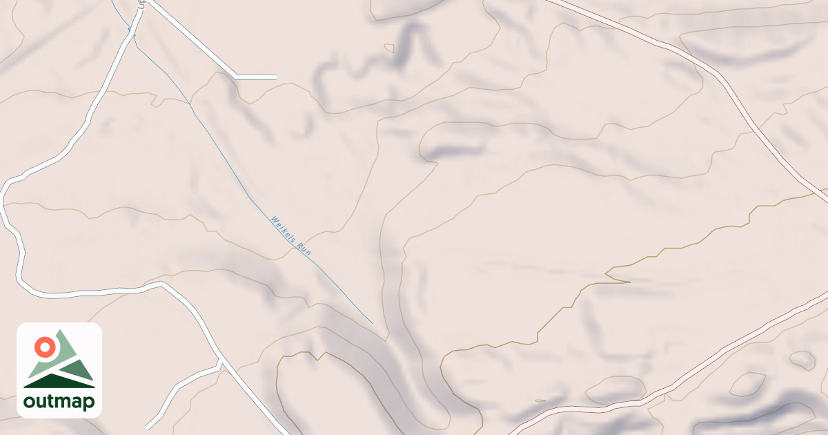 Map of Anthracite Outdoor Adventure Area Trails
