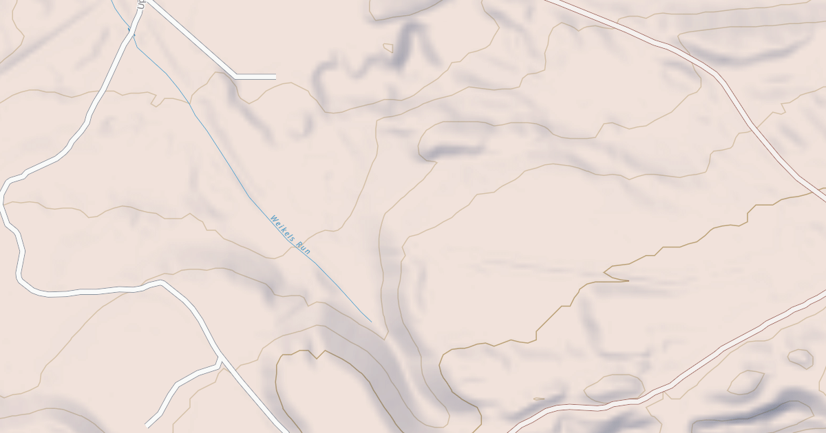 Map preview of Anthracite Outdoor Adventure Area Trails