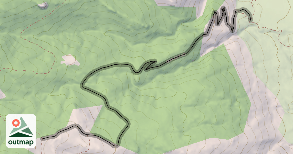 Map of Sawmill Trail
