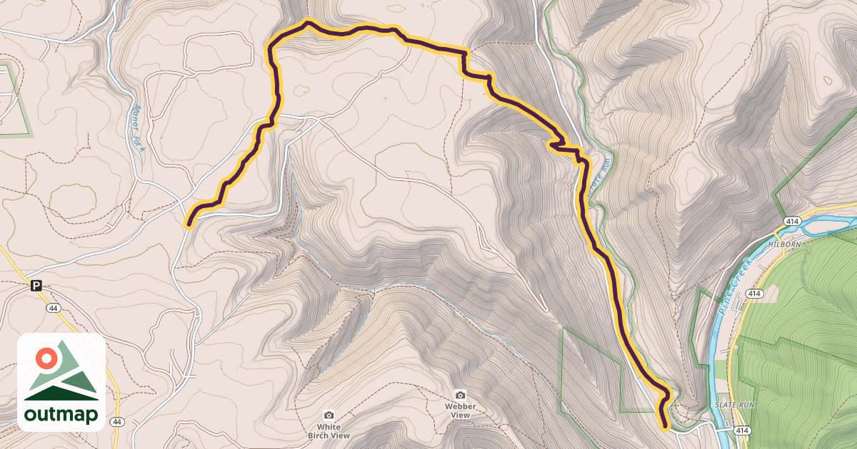 Map of Black Forest Trail