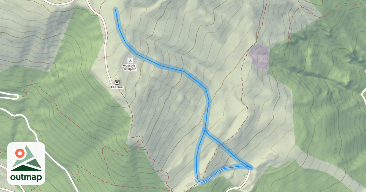 Map of Les Sétives
