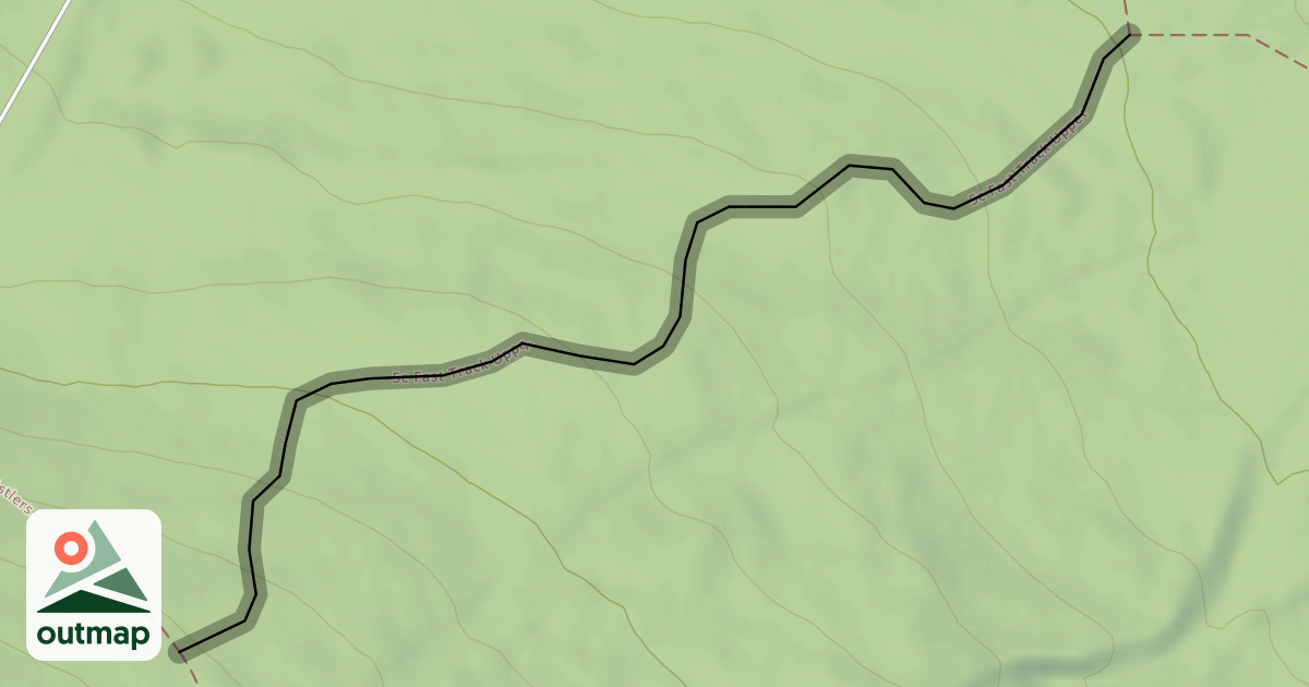 Map of 5c Fast Track Upper