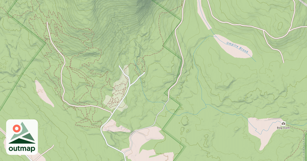 Map of Partridge Road Trail