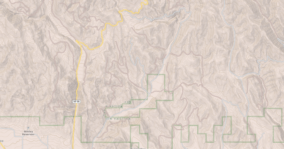 Map preview of East Pine Snowmobile