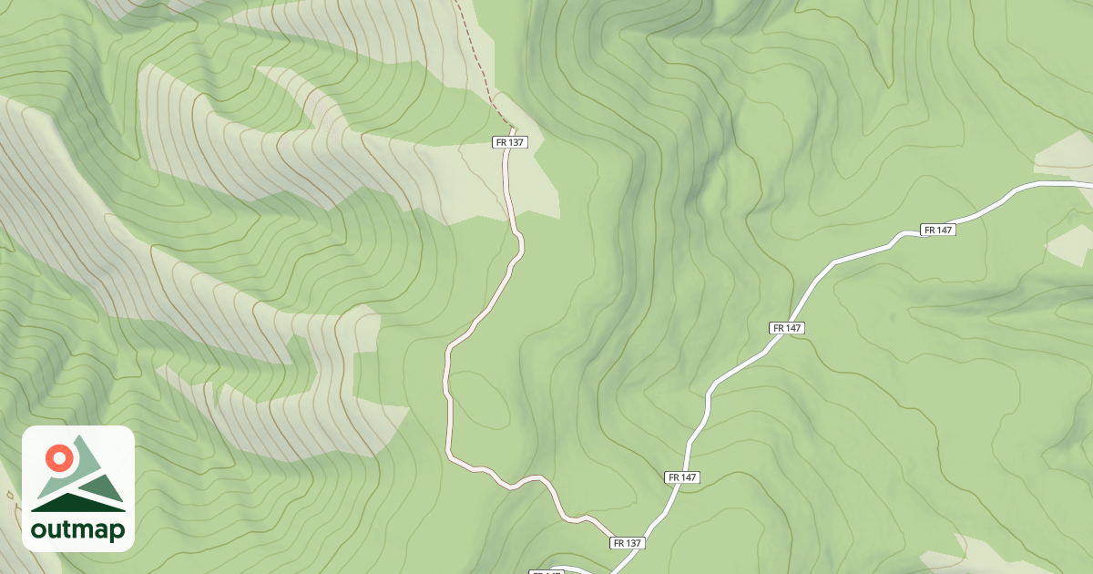 Map of RICK'S RIDGE