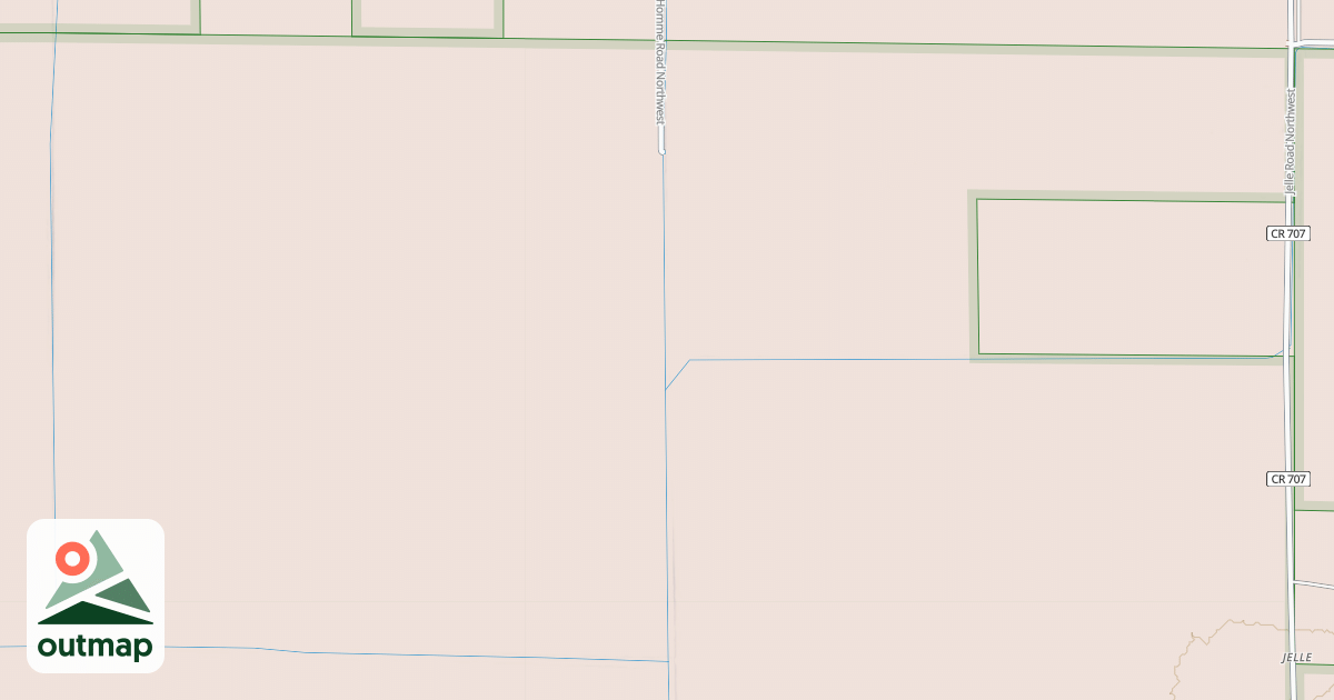 Map of Fourtown-Grygla Trail System
