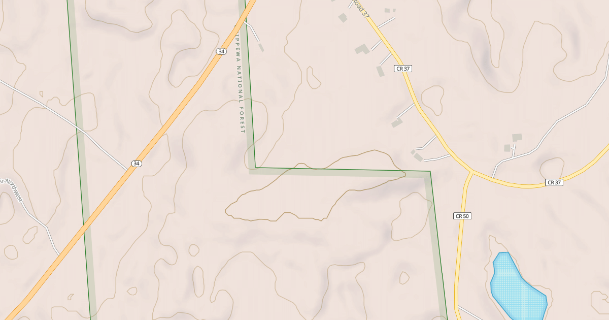 Map preview of MN 34 SPUR 2625