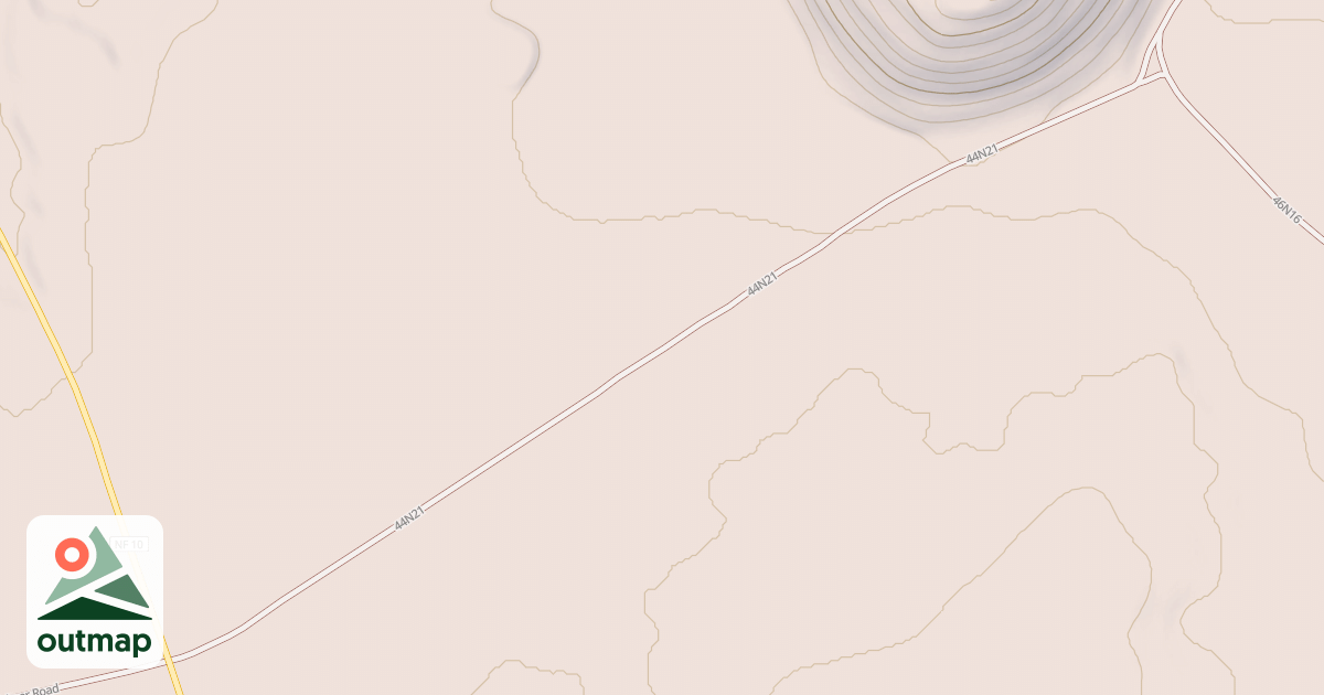 Map of BIG SAND BUTTE