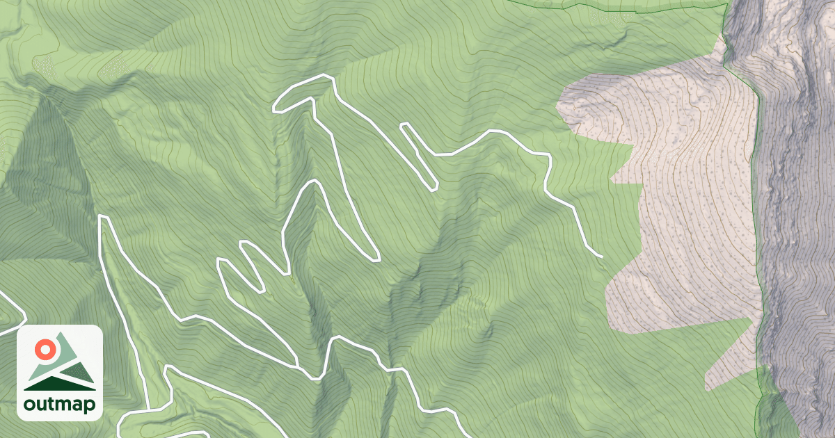 Map of CHICAGO PEAK