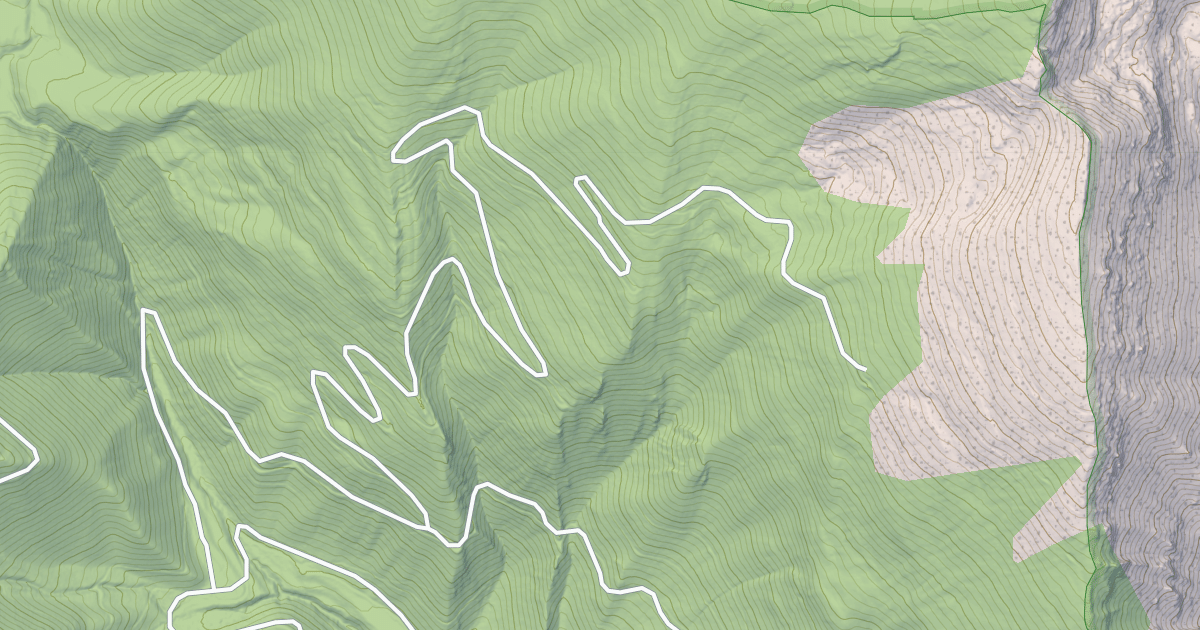 Map preview of CHICAGO PEAK