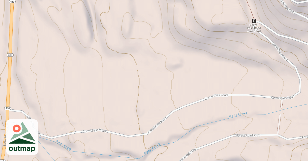 Map of CORRAL PASS