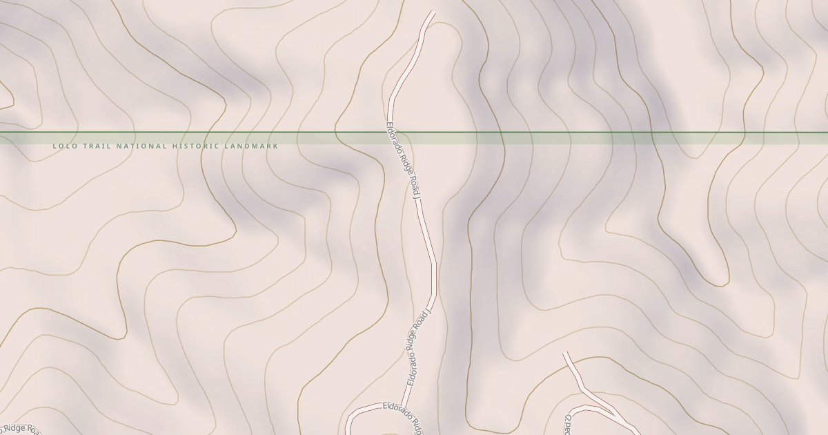 Map preview of ELDORADO RIDGE J