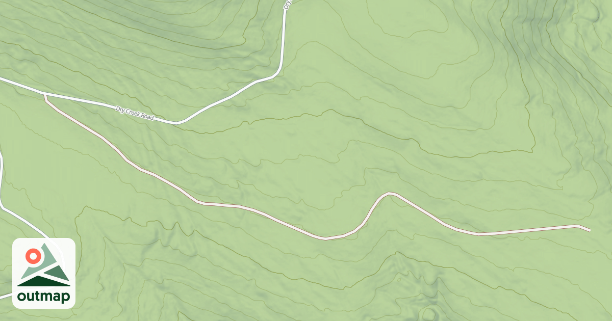 Map of DRY CREEK C