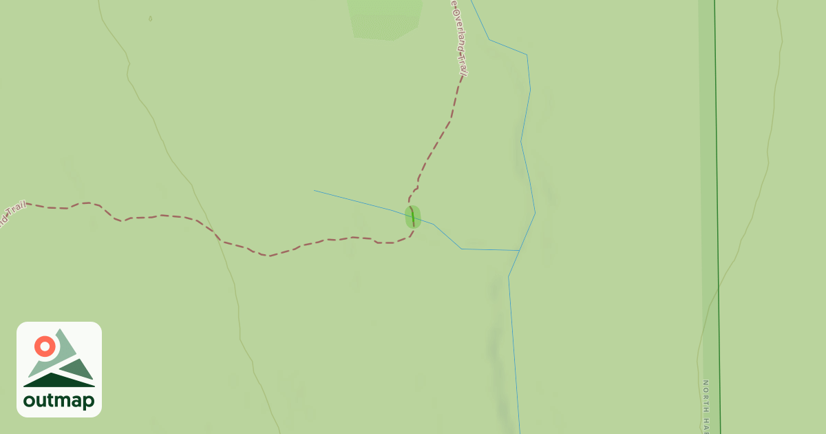 Map of Fred J. Cusimano Westside Overland Trail