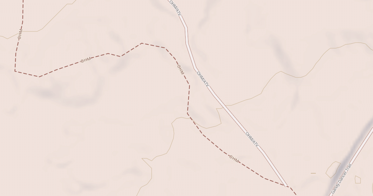 Map preview of Straight Arrows Trail