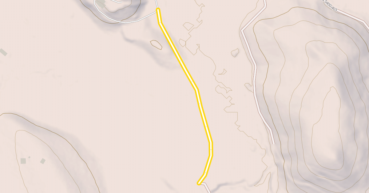 Map preview of Forest Road 5400-314