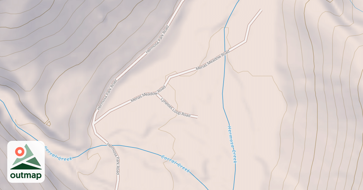 Map of LYNETTES LOOP