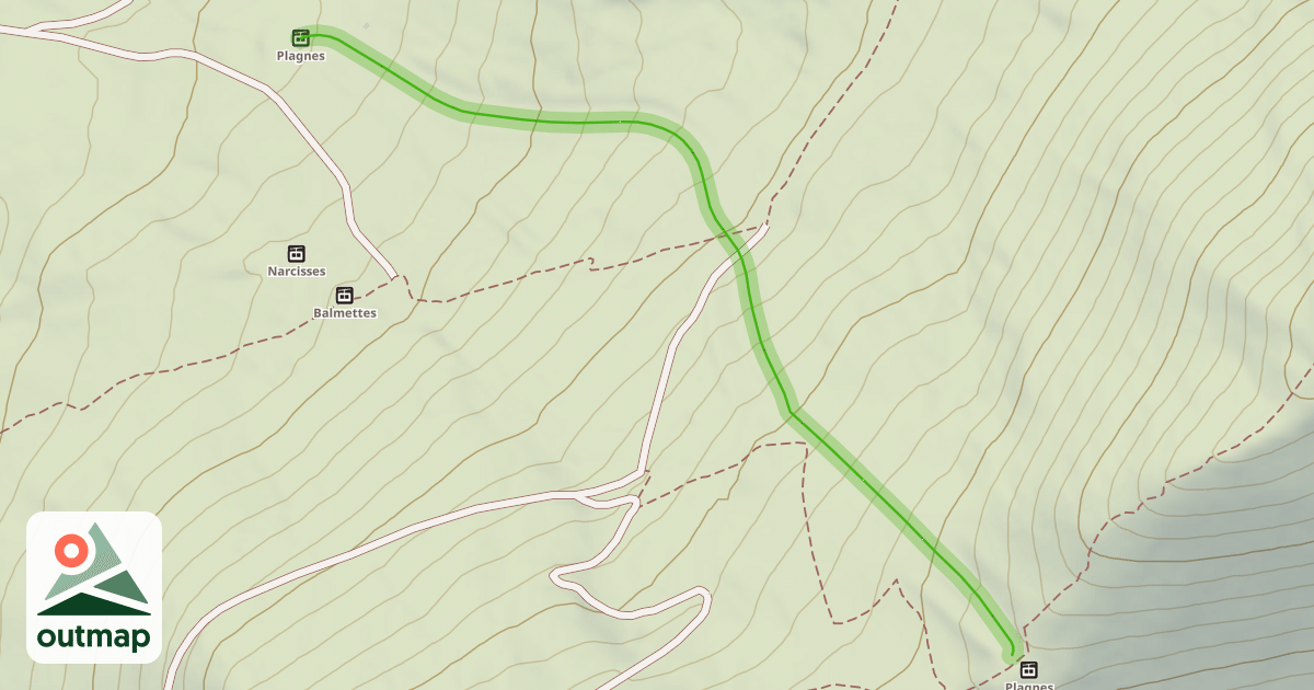 Map of Martignard
