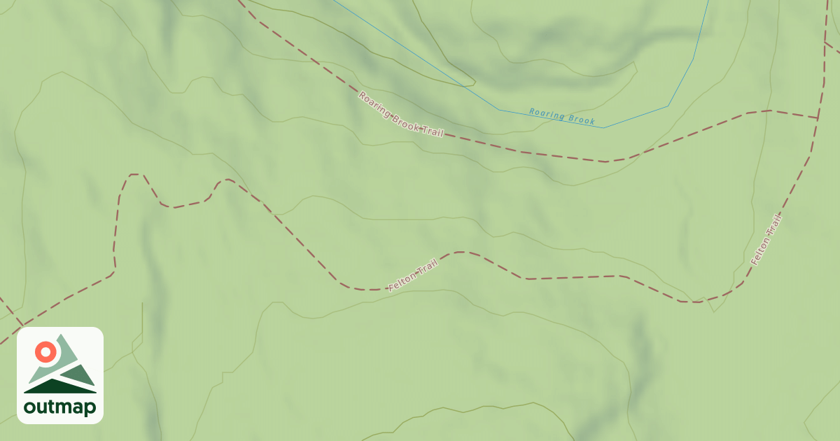Map of Felton Trail