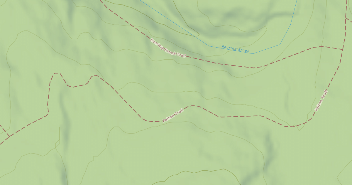 Map preview of Felton Trail