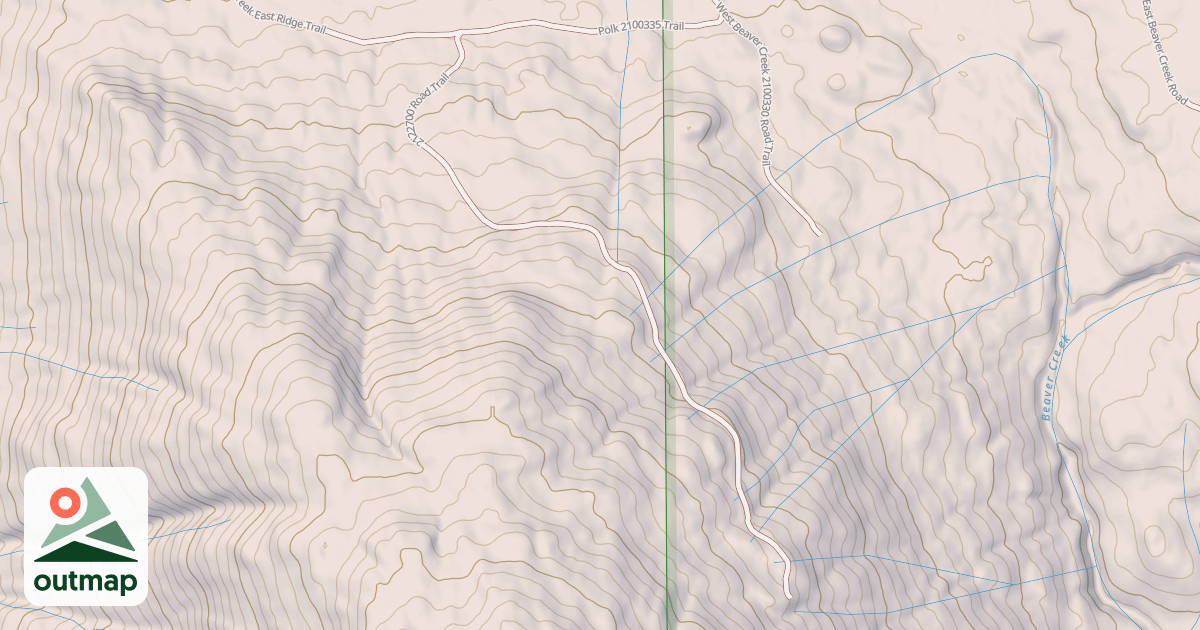 Map of 2122700 Road