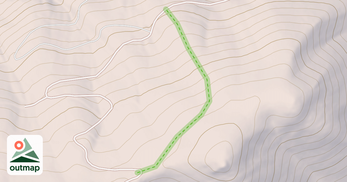 Map of Old Lower Tuck