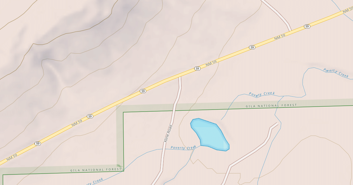 Map preview of KLINE RD.