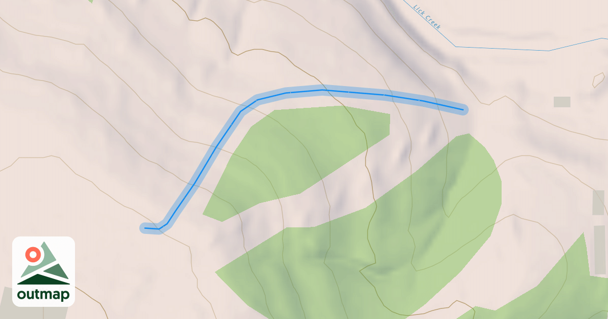 Map of Oak Trail