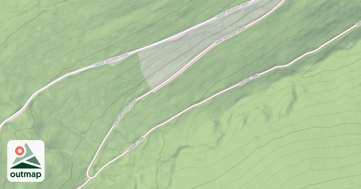 Map of SILVER MOUNTAIN