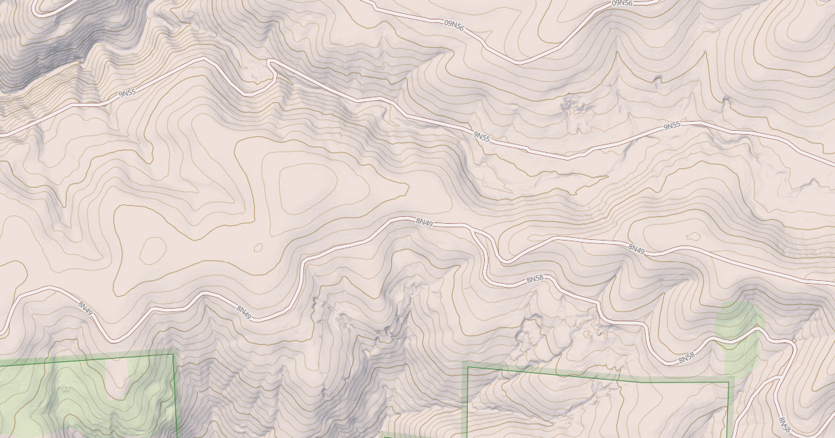 Map preview of Big Mtn. Loop