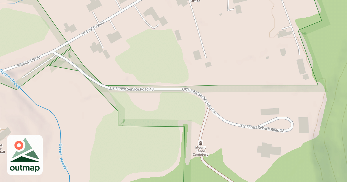 Map of DANBY DEPOT