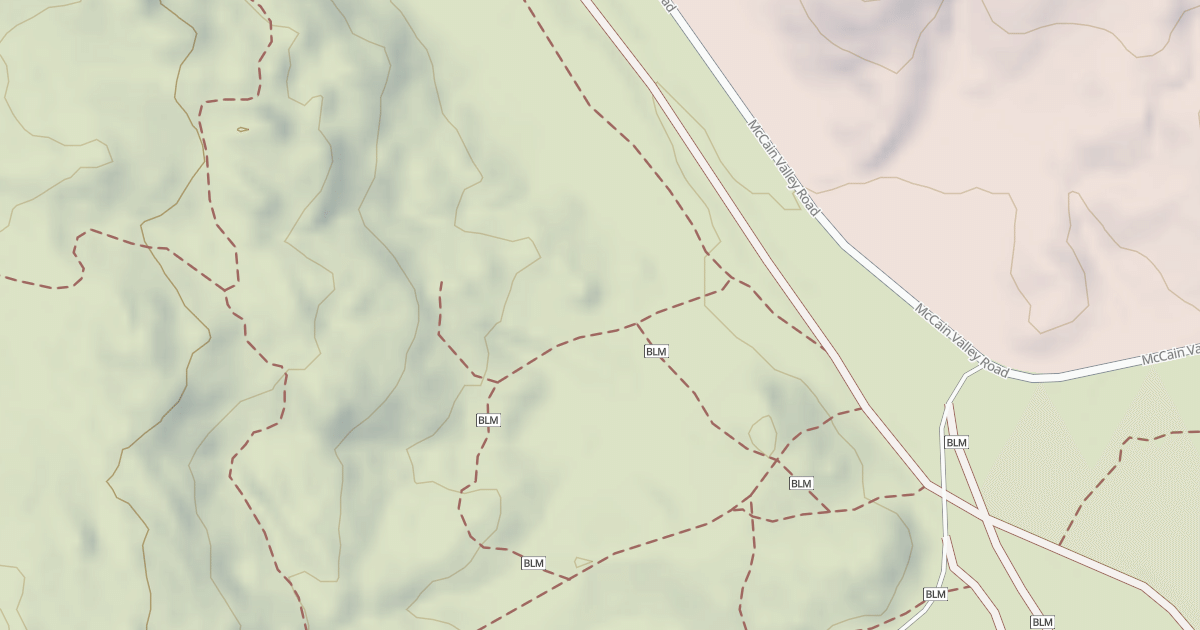 Map preview of BLM National GTLF Public Motorized Trails 381a2e9c-cc52-4913-b854-8ee4007e7b27