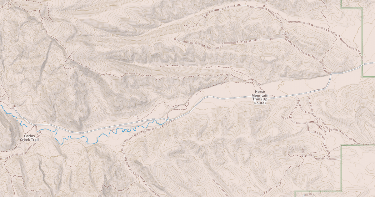 Map preview of HORSE CREEK