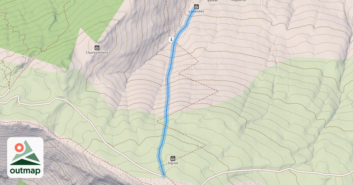 Map of Farigouletto