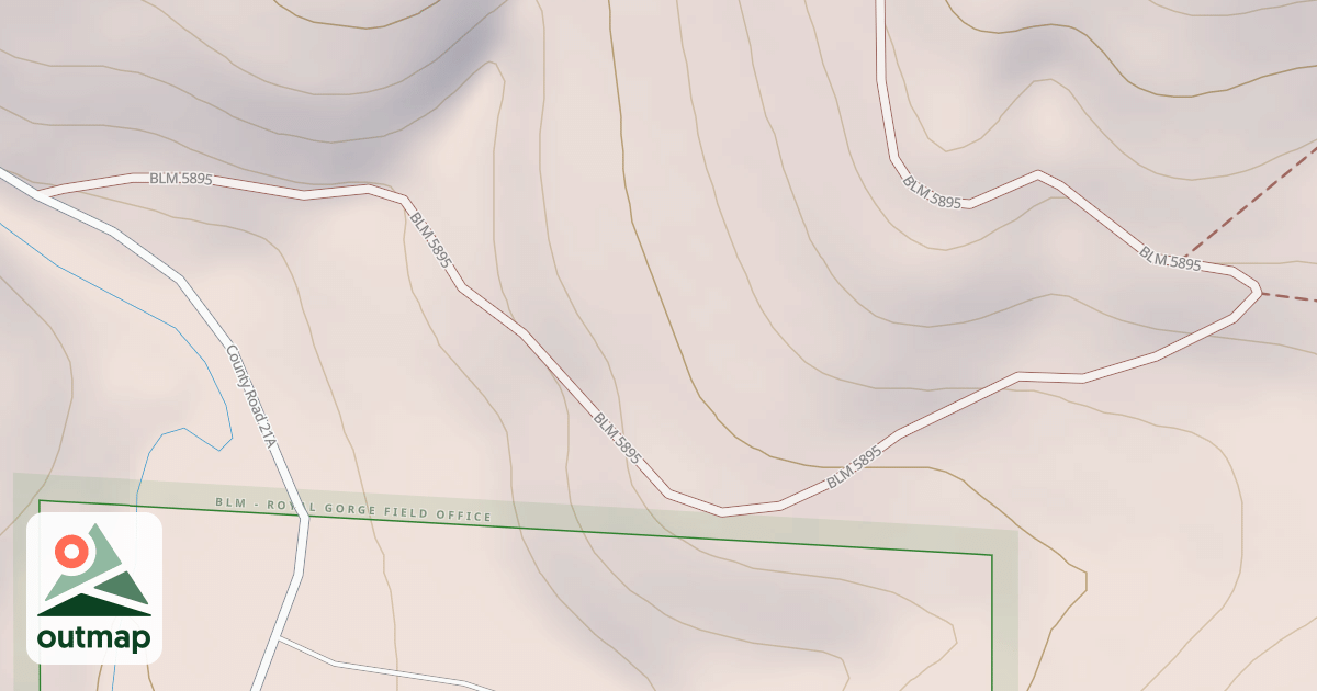 Map of BLM National GTLF Public Motorized Roads 85dc45d3-ab0b-4123-813f-61d95e4e7e2e