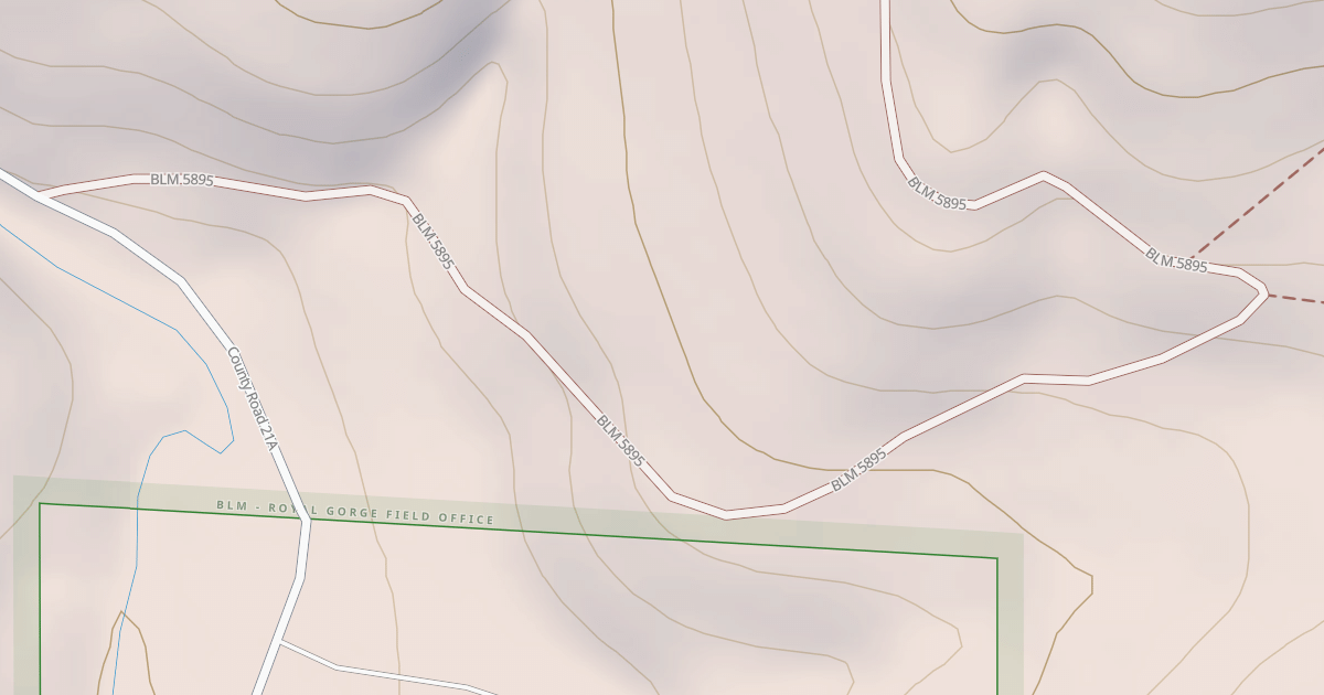 Map preview of BLM National GTLF Public Motorized Roads 85dc45d3-ab0b-4123-813f-61d95e4e7e2e