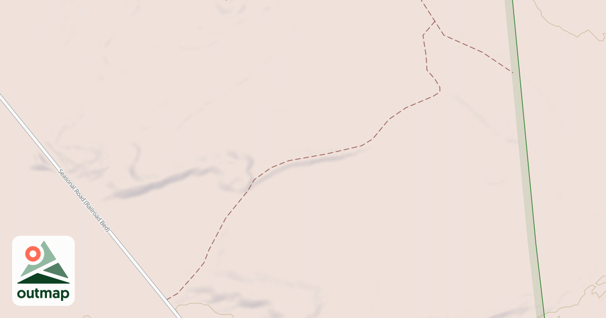 Map of Jeep Trail