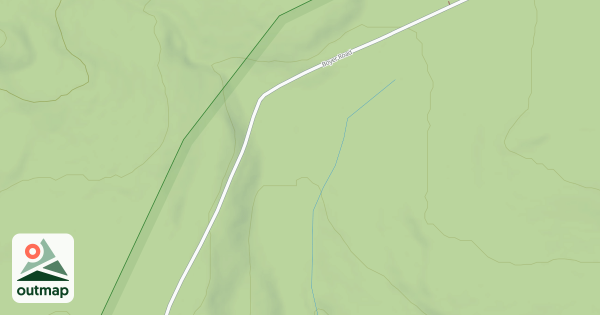 Map of Whiskey Springs Trails
