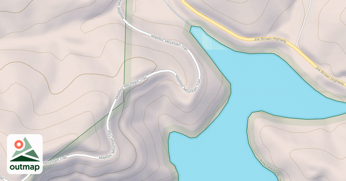 Map of WHITNER BEND