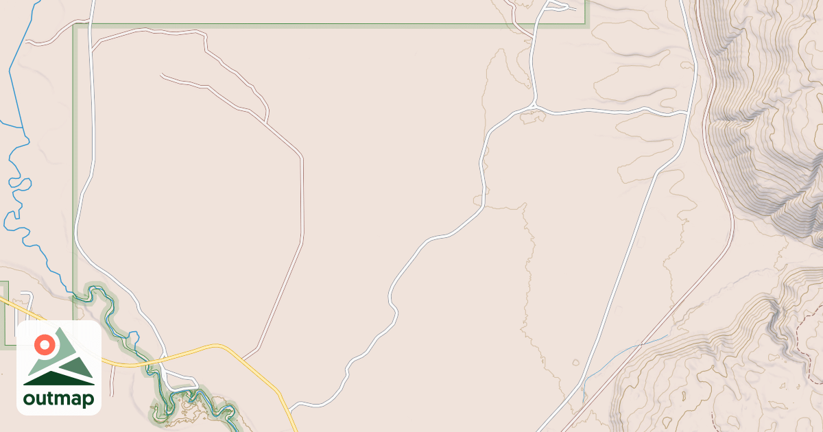 Map of MEADOW CREEK