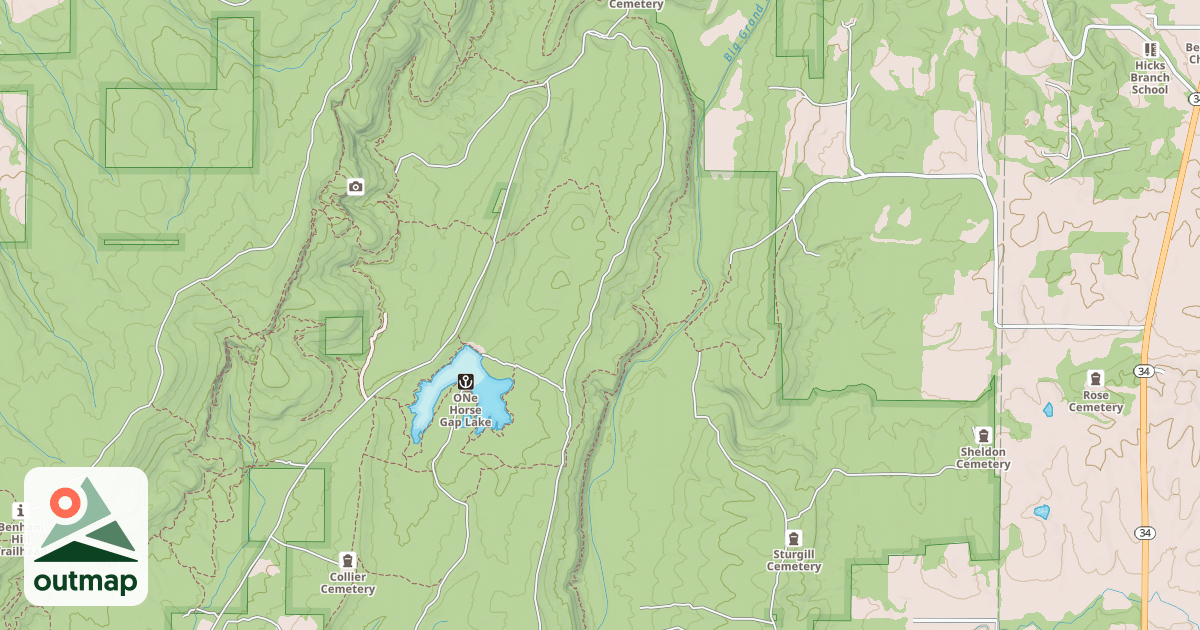 Map of LEISURE RIDGE RD