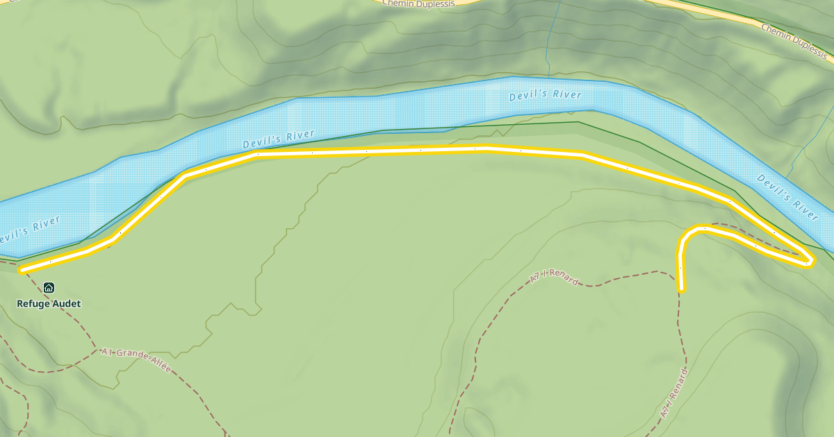 Map preview of A9 / Les Draveurs