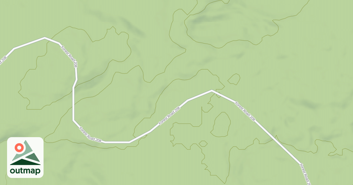 Map of FR 208BB
