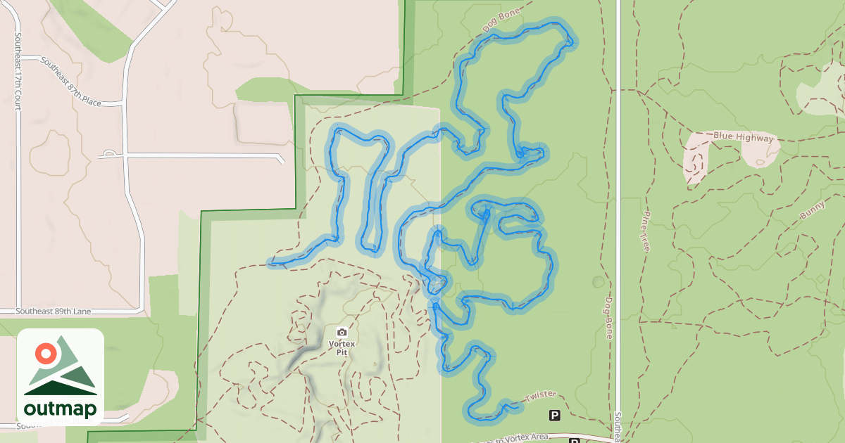 Map of Twister