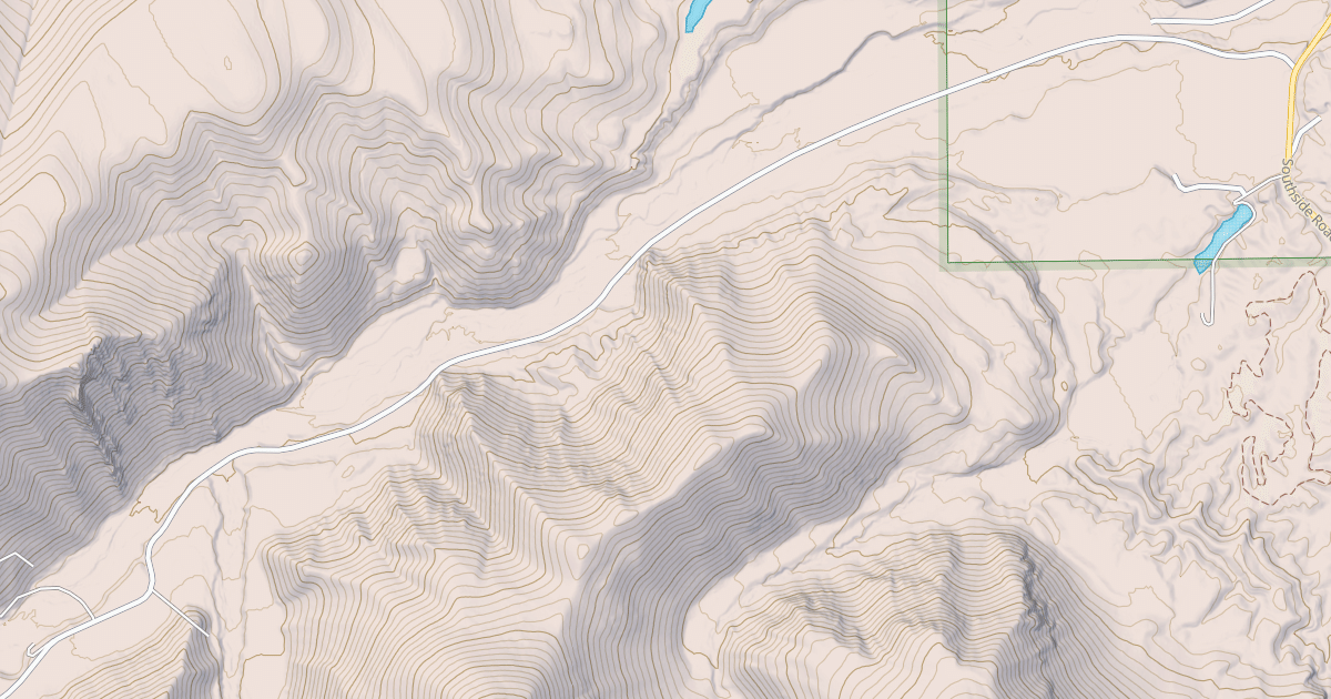 Map preview of DRY CREEK