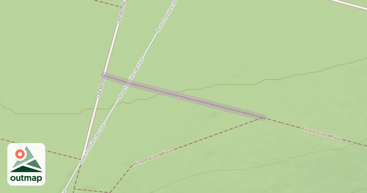Map of Single Grand Riaux